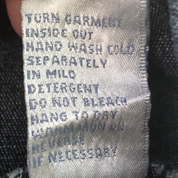 DG2 Diane Gilman Black Denim Blazer Jacket Size 2X Rhinestones Bejeweled Studded - Picture 10 of 12